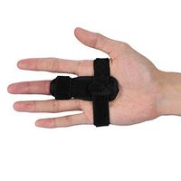 Trigger Finger Splint, Adjustable Support Brace with Hook&Loop Tape for Straightening Curved Deformation Correction