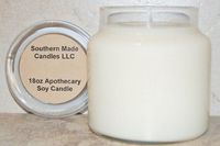 18 oz Apothecary Soy Candle - Vanilla Hazelnut