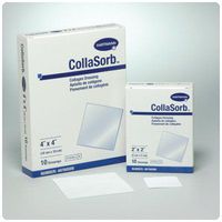 CollaSorb. Latex-Free Collagen Dressing - 4" x 4" (10 x 10cm) Box of 10