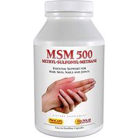 Andrew Lessman MSM 500 Methyl-Sulfonyl-Methane 360 Capsules –Highly Concentrated Source of Organic Sulfur. Supports Healthy Structure and Function of Joints, Skin, Nails and Hair. No Additives