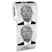 Set of 6 Donald Trump Toilet Paper Roll | Funny Novelty Gag | 2 Ply Soft & Absorbent Toilet Tissue 250 Sheets Per Roll | Great Political Gift | Gift | We Pay Your Sales Tax KT00090