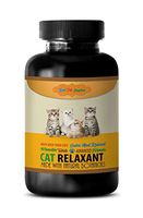 cat Relaxing Pills - CAT Relaxant - Natural BOTANICALS - Keeps Cats Calm and Relaxed - CHEWABLE - Valerian for cat - 1 Bottle (90 Chews)