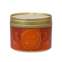 Shearer Candles Orange Pomander Small Scented Gold Tin Candle - Orange by Shearer Candles