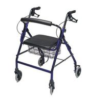 MOBILITY - Walkabout Wide Four-Wheel Rollator #RJ4318B