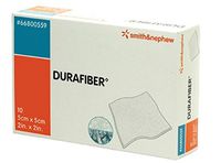Smith & Nephew Fiber Dressing Durafiber Cellulose Ethyl Sulphonate Fibers 2 X 2" (#66800559, Sold Per Piece)