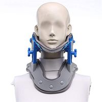 LPVIE Cervical Vertebra Tractor, Safe Fixed Heat Traction Relieve Pain Reduce Neck Pressure Self-Adjusting Cervical Physiotherapy Instrument According