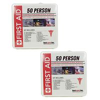 ToolMart FK5200 50 Person First Aid Kit RT (2-Pack)