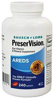 Bausch & Lomb PreserVision Areds, 240 Tablets ( Pack of 3)