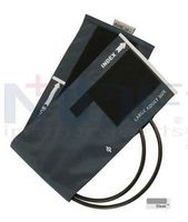 MDF Sleek Gray LGE Adult Double Tube Blood Pressure Cuff