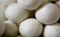 Wholesale wool dryer balls - 100 ct (White)