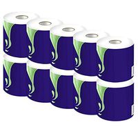 CreazyBee 10 Rolls Toilet Paper, Professional Premium 3-Ply, Ultra Silky & Smooth Daily Use, Soft, Strong and Highly Absorbent Degradable Toilet Tissue Paper for Bathroom Kitchen Office (10 Rolls)