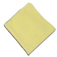O'Dell 16 x 16 Knitted Microfiber General Purpose Cloth - Yellow MFK-Y