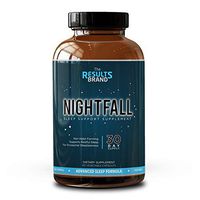 Natural Sleep Aid - Non-Habit Forming Vegetarian Sleeping Pills - Herbal Complex with Melatonin, 5-HTP, L-Theanine, GABA, Magnesium - 60 Veggie Capsules - Sleep Support Supplement (Full 30-Day Supply)
