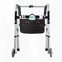 Large Capacity Walker Bag, High Quality Oxford Folding Walker Basket Organizer Pouch Tote for Any Walker Style Rollator and Wheelchair, Essentials for Elderly,Seniors, Handicap and Disabled