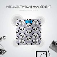 Cartoon Cute Panda Best Weight Scale Body Weight Digital Scale Weight Scale for People Tracks 8 Key Compositions Analyzer Sync with Fitness Apps 400 Lbs