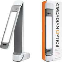Circadian Optics Lumos 2.0 Light Therapy Lamp | As Seen On Shark Tank | 10,000 LUX Ultra Bright LED | Full Spectrum UV Free | Adjustable Light Panel | Turn On Your Day