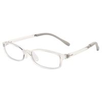 Cyxus Blue Light Blocking [Lightweight TR90] Glasses for Anti Eye Strain Headache Computer Use Eyewear, Men/Women (Crystal)