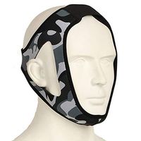 Camouflage Black Stop Snoring Chin Strap Anti Snoring Snore Stopper Solution Breathable Flexible Easily Adjustable Devices-Sleep Aid Anti-Snore Headband Jaw Belt with Magic Ease Breathing Women Men