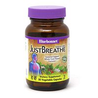Bluebonnet Nutrition Targeted Choice just Breathe, 30 Vegetable Capsules, 15 Servings