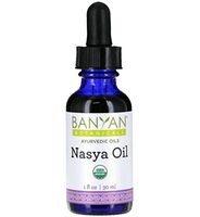 Banyan Botanicals Nasya Oil - USDA Certified Organic - Nasal Drops for Clear Breathing and Lubrication of The Nose and Sinus Passages