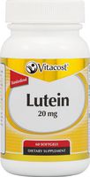Vitacost Lutein 20 mg with Zeaxanthin Featuring FloraGlo Lutein - 60 Softgels