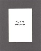 Pack of 50 8x10 Dark Gray Picture Mats Mattes with White Core Bevel Cut for 5x7 Photo + Backing + Bags