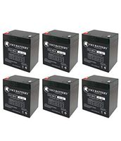 VICI Battery 12V 5AH Battery for Razor PowerRider 360 Electric Tricycle - 6 Pack Brand Product