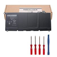 SWEALEER JD25G Laptop Battery Compatible with Dell XPS 13 9343 9350 13D-9343 Laptop Replacement for 90V7W 5K9CP DIN02 0DRRP JHXPY 0N7T6 RWT1R 13D-9343-1808T [New Li-ion 4 Cell 52WH 7.4V JD25G]