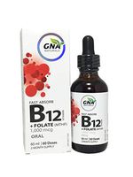 GNA Natuals Vitamin B12 with Folate Vegan Friendly Liquid