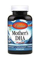 Carlson - Mother's DHA, 500 mg DHA, Prenatal Support, Fetal Development & Immune Health, 60 Softgels