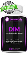 DIM Supplement 150 mg for Menopause Relief, Hot Flashes & Hormonal Acne Treatment - Estrogen Balance Pills for Women Infused with Bioperine, Broccoli & Calcium D Glucarate 60 DIM Capsules by Neonutrix