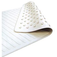 Carex Nonslip Tub Mat - Shower Mat and Bathtub Mat, White, 28 x 16
