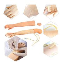 LXX Arm IV Practice Model- Venipuncture Practice Kit - Phlebotomy and Venipuncture Practice Arm -for Training Nurse Apprentice Intravenous Injection,Infusion and Iv Skill