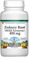 Zedoary Root (Wild Turmeric) - 450 mg (100 Capsules, ZIN: 512624) - 3 Pack