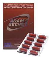 ADAM'S SECRET 2000, Maximize Naturally 10 Capsules Per Pack