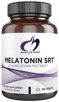 Designs for Health Time Release Melatonin - Melatonin SRT, 6mg Extended Release Sleep Support (60 Tablets)
