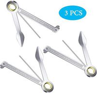3 Pack Pipe Tamper Tool Pipe Reamer Tool Stainless Steel Pipe Cleaner Cleaning Tool ?Family Essentials