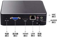 MeeGopad Mini PC C6 I5 4200U 8G RAM 256G SSD HDD Intel Core Graphics Card 4400 USB2.0/3.0 Mini Pice HDMI Port Dual WiFi 2.4G/5.8G VESA Recharger DDR3