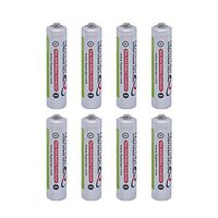 HYPERPS AAA Size Battery Placeholder Conductor Fake Dummy Battery Setup Shell(8-Pack)