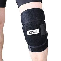 Reusable Gel Ice Pack Wrap Knee Elbow Hot Cold Therapy Microwavable Heating Instant First Aid Support Brace Adjustable Compression Sleeve Pain Relief Sport Injurious Bursitis Rheumatoid Arthritis