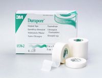 3M Medical Tape Durapore Silk-Like Fabric 2" X 10 Yards NonSterile (#1538-2, Sold Per Case)