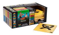 CanDo Low Powder Exercise Band (box of 40) 4' length Yellow x-light for rehabilitation, conditioni