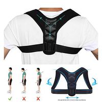Medical Adjustable Clavicle Posture Corrector Men Women Upper Back Brace Shoulder Lumbar Support,Normal Size