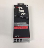 Rocketfish - 4-Port 4K HDMI Switch Box - Black RF-G1501