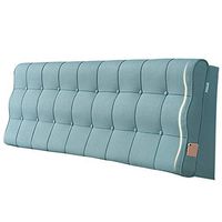 Mat Cushion - Bed Cushion Cushion Headboard Backrest Soft Bag - Home Bedroom Reading Rest Pillow - Bed Cover - Linen Lumbar Pillow Sofa Cushion (Color : A, Size : 150x10x60cm)