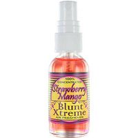 Blunt Xtreme Ultimate Strawberry Mango Air Freshener - 100% Ultra Concentrated Oil Based Spray - Ideal for Bathroom, Home, Car & More - Smokers’ 1st Choice - Long Lasting Effects - 1oz Bottle