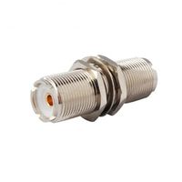 UHF SO-239 Female to Female Bulkhead CB Two Way Mobile Radio Connector Adapter USA Shipping