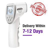 Digital Infrared Forehead Thermometer for Adults Baby Kids, Non-Contact Medical Forehead and Ear Thermometer for Fever, FDA Approved, Support Fahrenheit