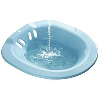 WE&ZHE Portable Men and Women Bidet - Over-The-Toilet Perineal Soaking Bath, for Hemorrhoidal Relief, Ideal for Post-Episiotomy Patients,A