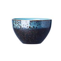 AXZHYX Bowl Ceramic Tableware Home Fruit Salad Dish Pasta Dessert Ice Cream Diet Utensils 11.5x6.5cm Hotel Tableware Home Noodles Boiled Fish Soup Bowl